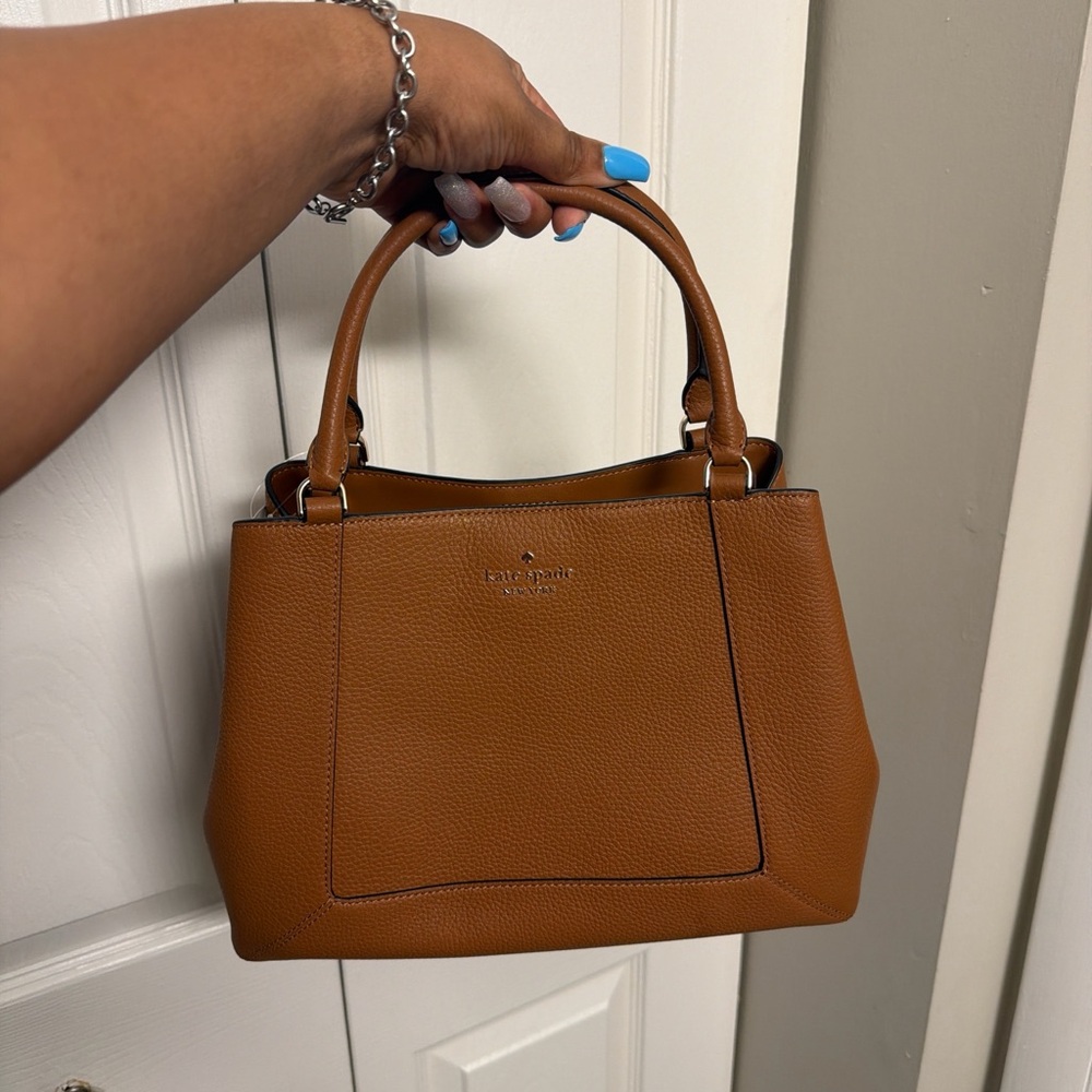 Kate Spade Tan Leather Satchel